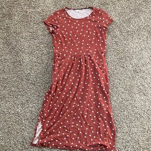 Polka dot boden dress size 8